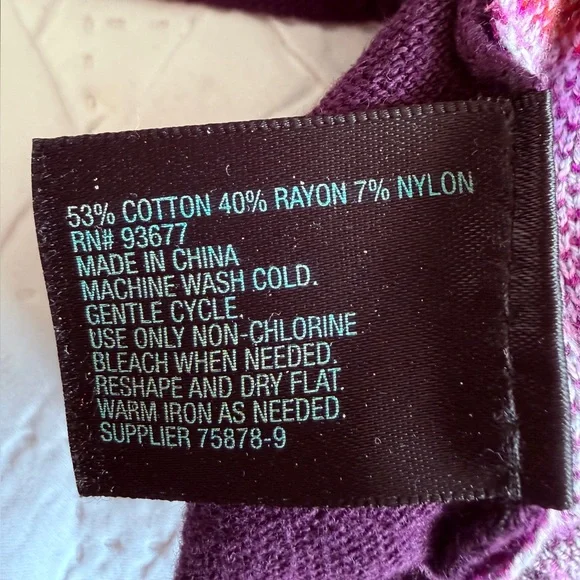 Worthington Cotton-Blend Knit Top - Picture 9 of 9